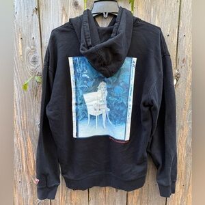 Pleasures x Guess Drew Barrymore Black Oversized Hoodie Men’s Size Medium